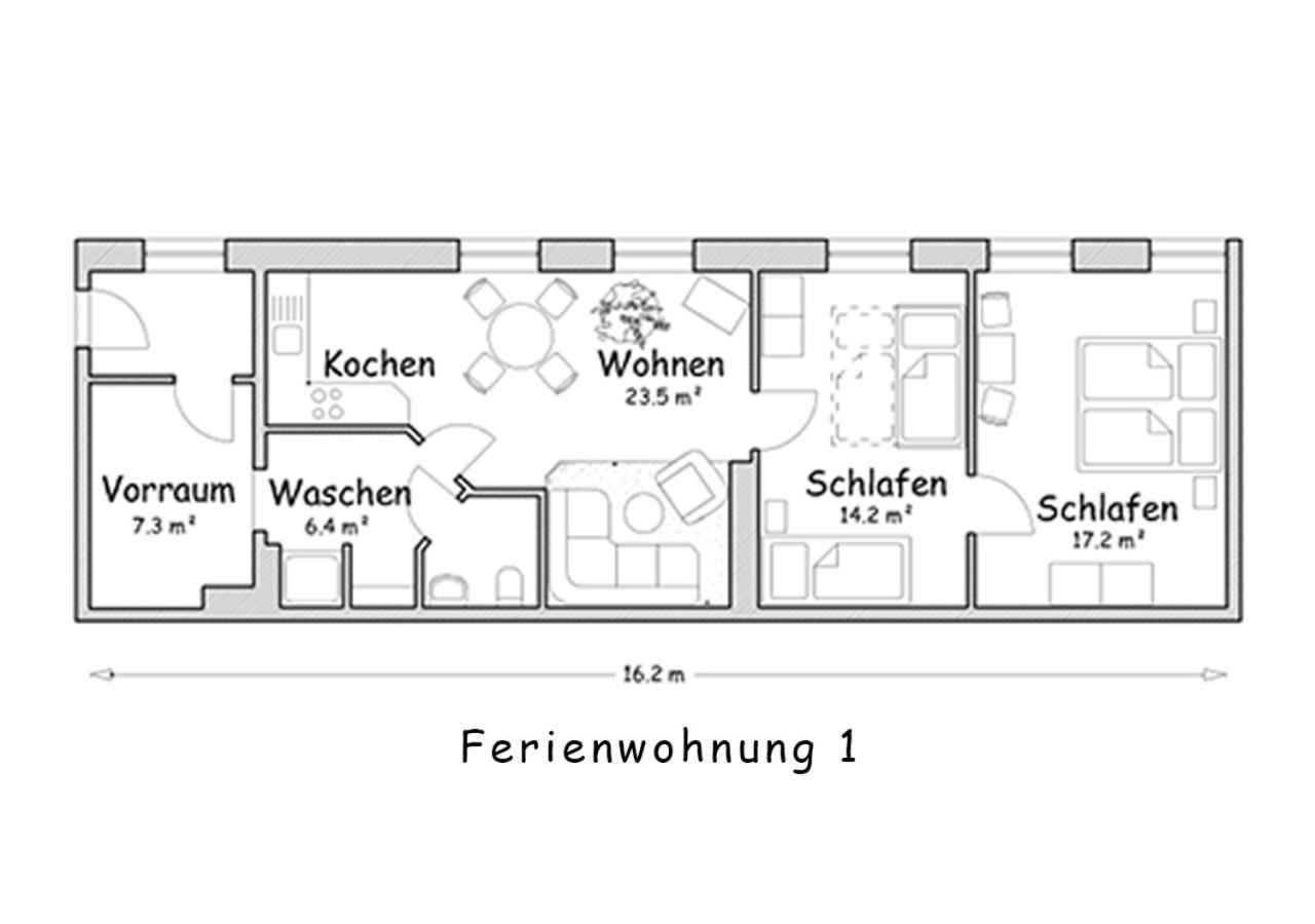 Ferienwohnung Weisses Ross Pirna Exterior photo